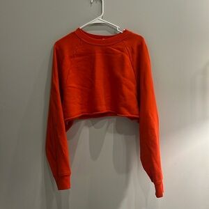 Alo yoga cropped crew neck